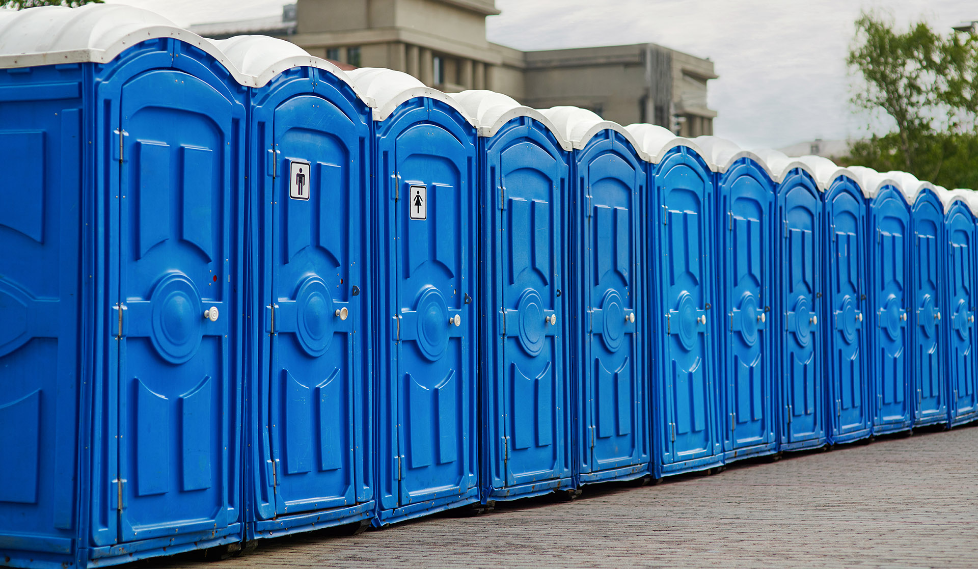 Green Bay Portable Toilet Rental Service Banner