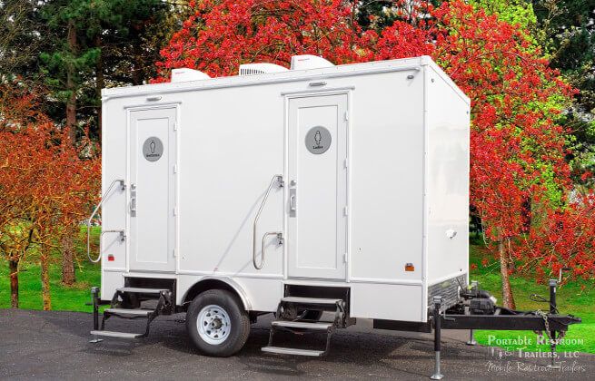 Luxury Portable Restroom Trailer Green Bay WI