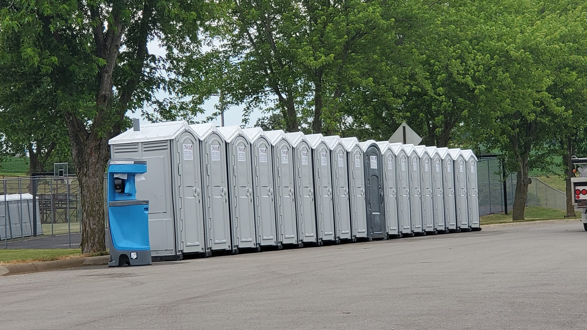 Multiple Porta Potties for Large Events Green Bay WI
